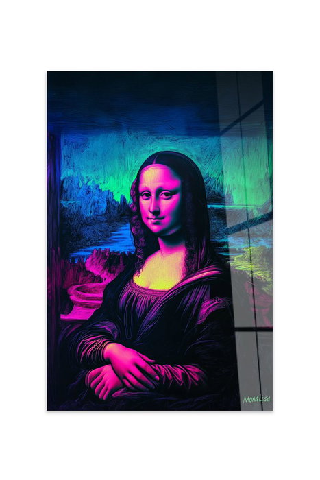 Wallity Pintura Decorativa de Vidrio Templado Multicolor 70 x 100 cm Wallity Pintura Decorativa de Vidrio Templado Multicolor 70 x 100 cm